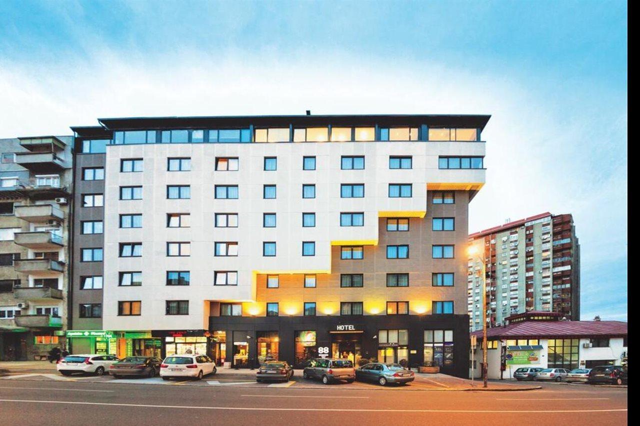 Radisson Red Belgrade Hotell Exteriör bild