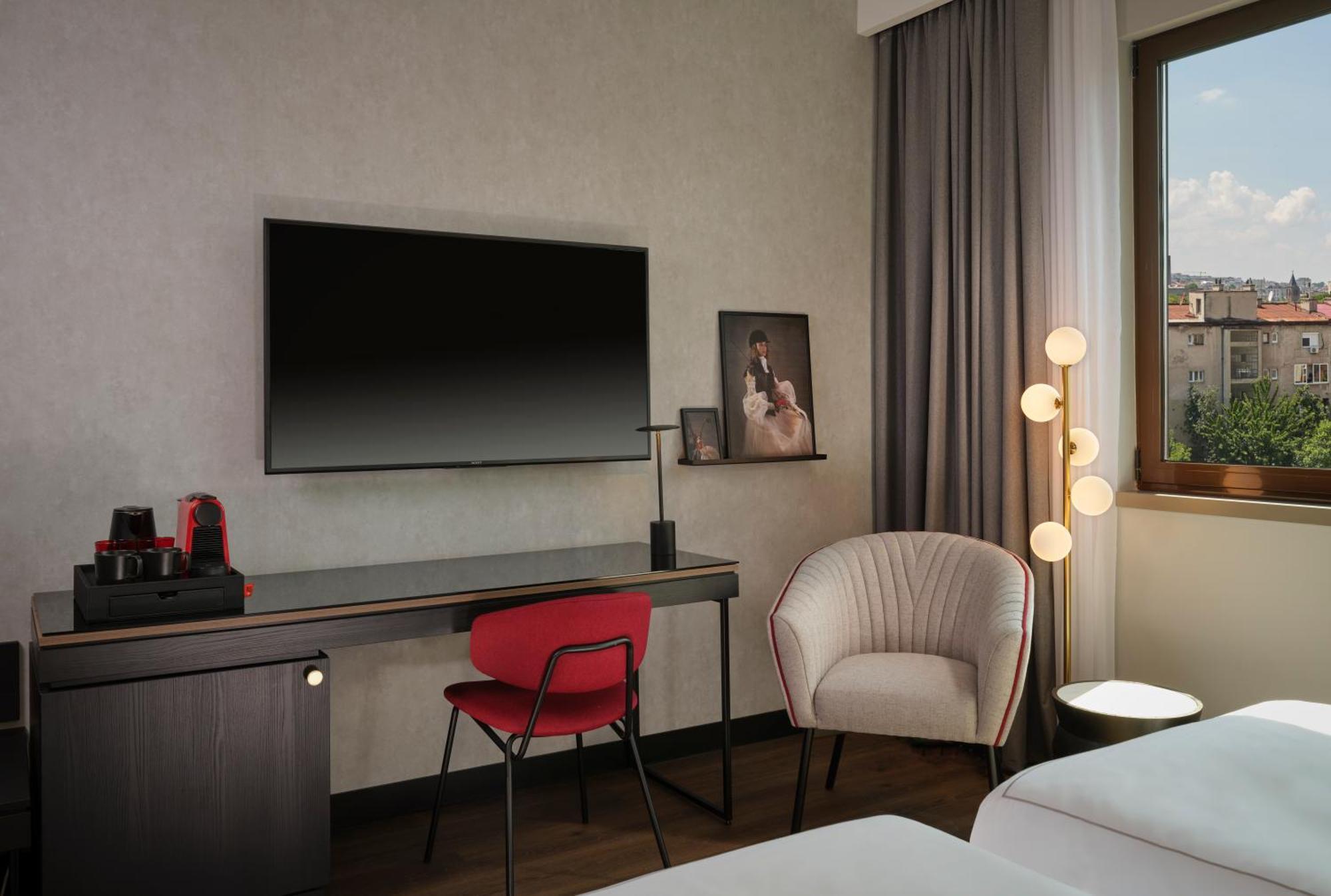 Radisson Red Belgrade Hotell Exteriör bild