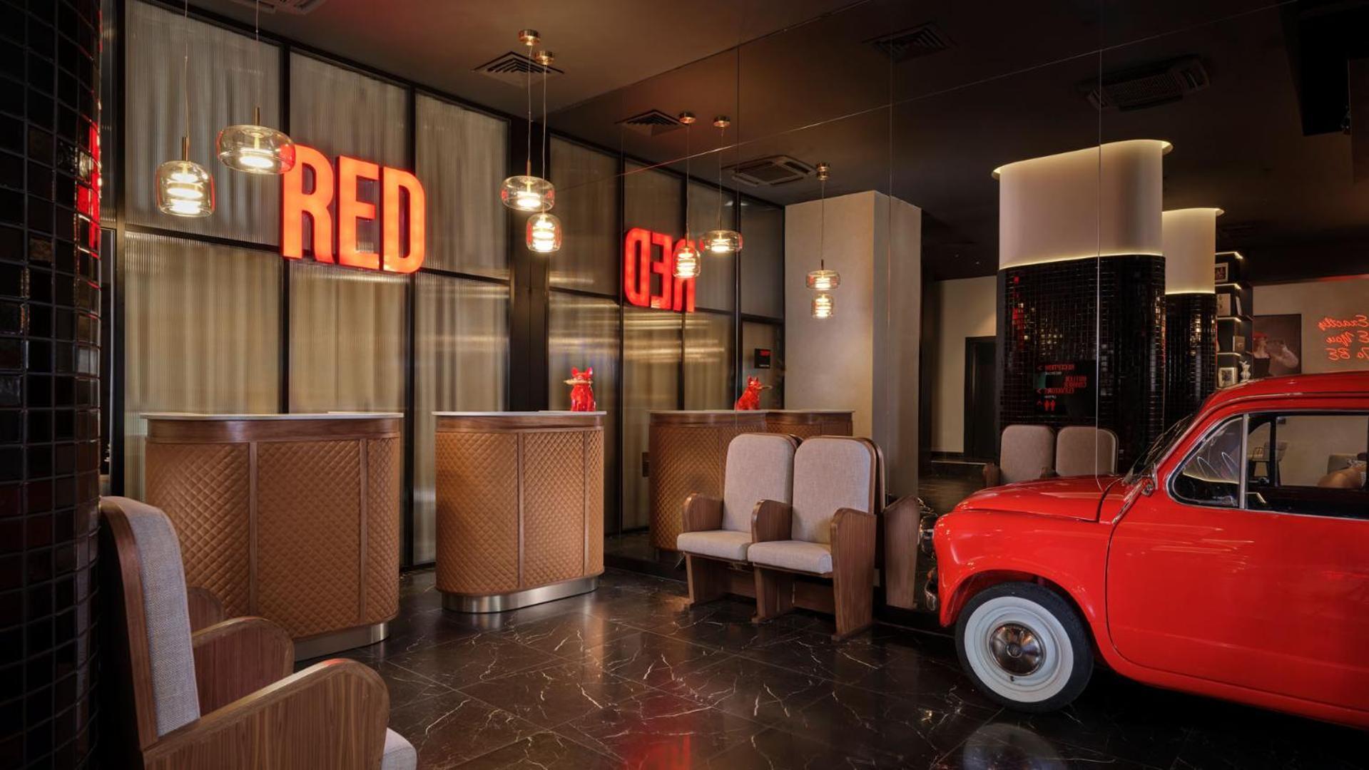 Radisson Red Belgrade Hotell Exteriör bild