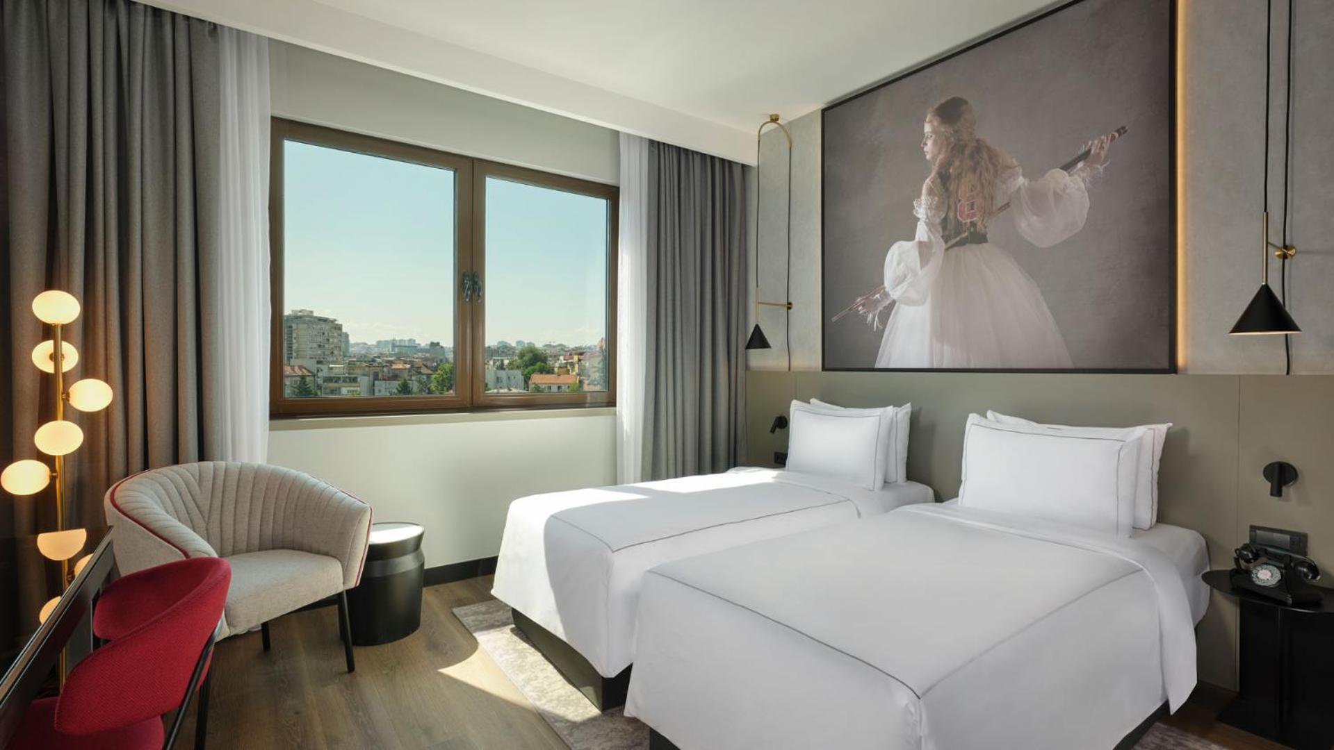 Radisson Red Belgrade Hotell Exteriör bild